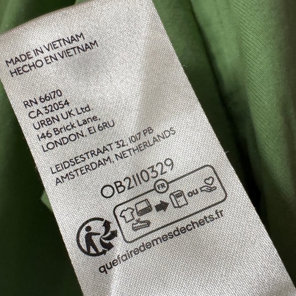 Free People Heater Tee, Green, Size S - Picture 13 of 13